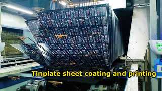 Premium Çay Paketleme Teneke Levhalar