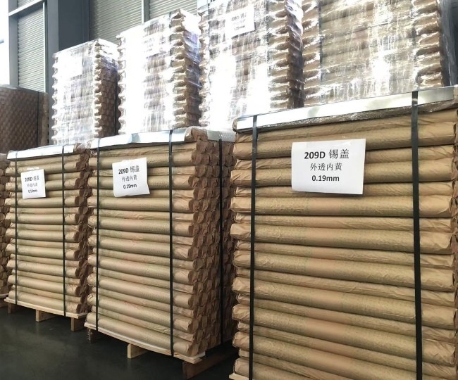 209D 62mm Teneke Kapak Teneke Kapak Altı Elektrolitik Teneke Plakalı Ambalaj