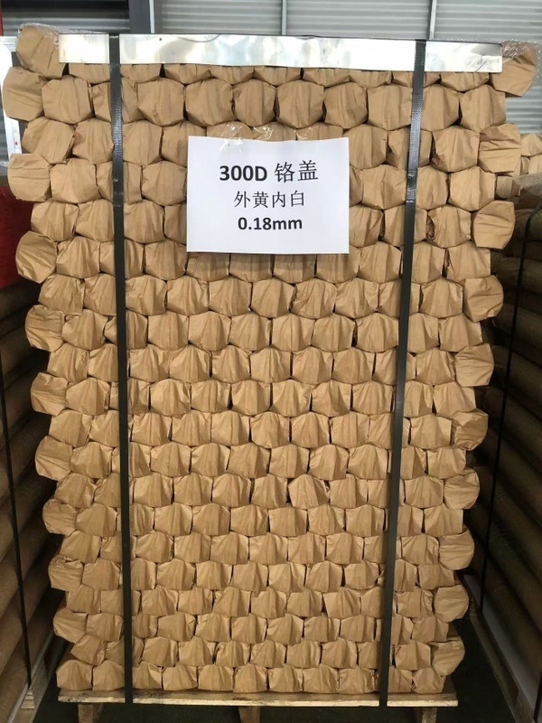 300D 73mm 0.18mm Kalınlığı Sıfır Çelik Kapak Gıda Sağlık için Kapak Alt