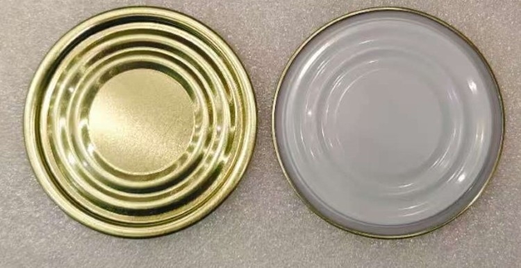 214D 70 mm Alt uç Dış Altın İç Beyaz İçecek ve Meyve kutuları için