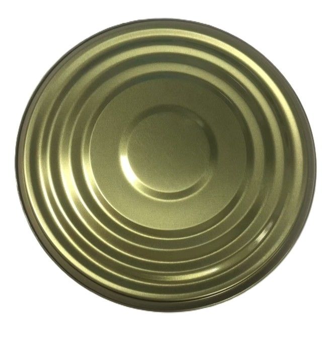 Alt uçları 603D 153mm teneke kutular için teneke kapağı gıda kalitesi Tozlu Gıda için