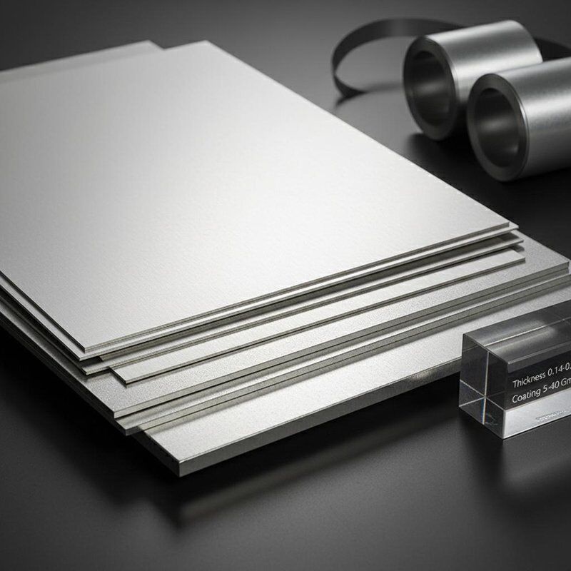 Thickness 0.14mm to 0.50mm Tin Plated Steel Sheets Providing Tin Coating Weight 5 to 40 Gm2 for Enhanced Surface Protection