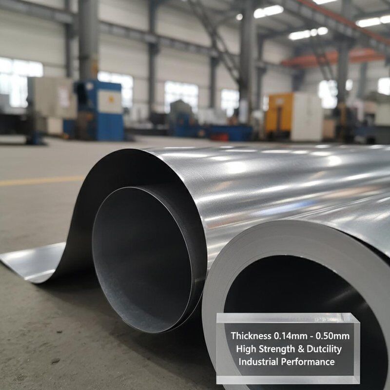 Yüksek Mukavemet ve Süneklik Özellikli Parlak Yüzeyli Teneke Levhalar, Kalınlık 0,14 mm ila 0,50 mm, Endüstriyel Performans İçin Tasarlanmıştır