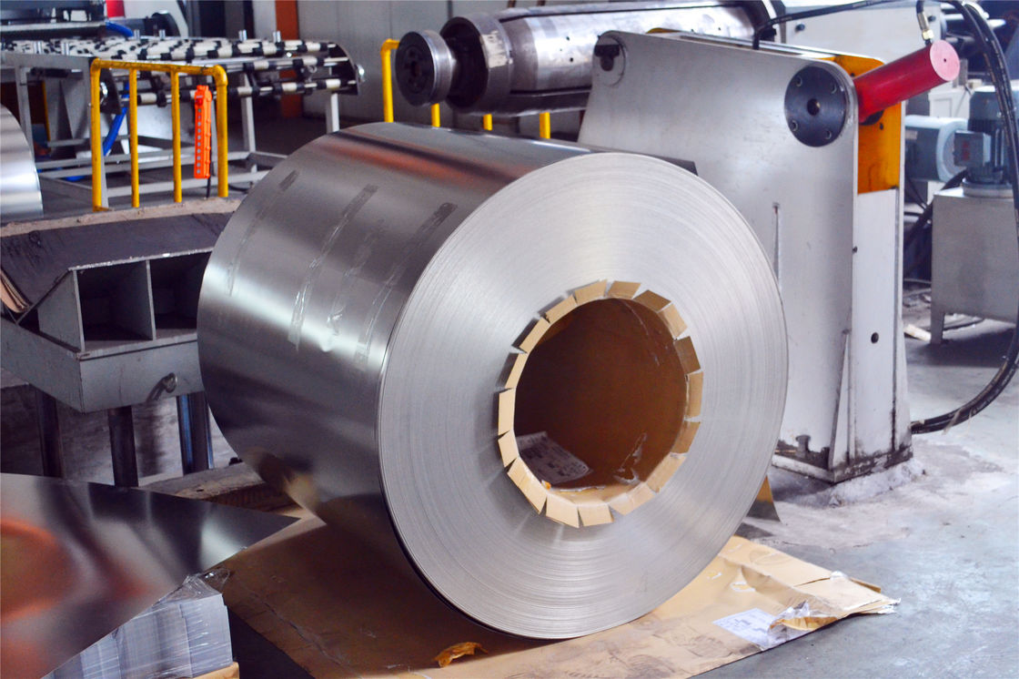 Metal İçecek Teneke Teneke TS275 TH415 için Prime Elektrolitik Metal Teneke Levha Bobinleri