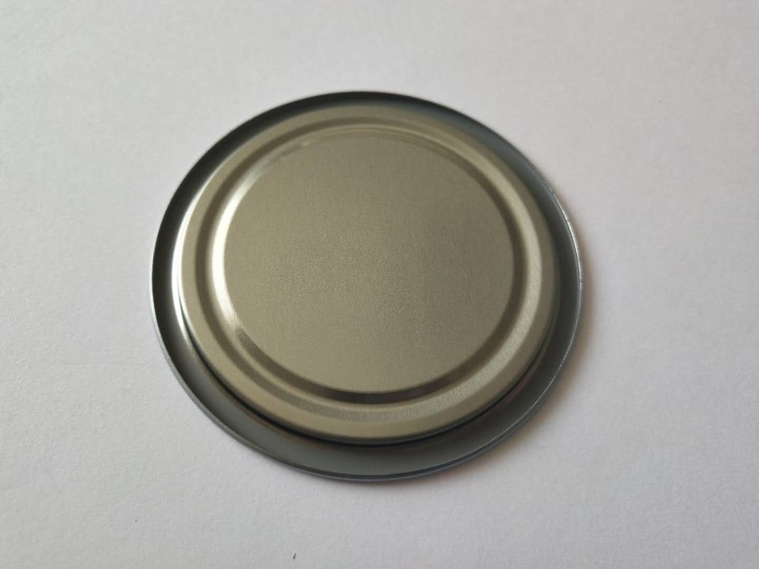 Gıda Ambalajı Elektrolitik Teneke Kutu 52mm,73mm, 83mm, 153mm Kapaklar Teneke Kapak teneke kapak