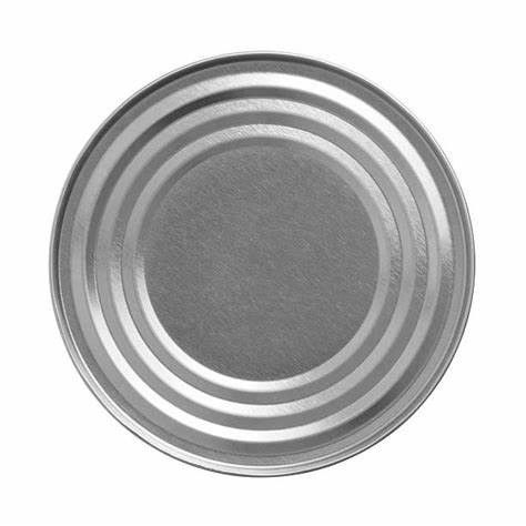 99mm 52.3mm 83.3mm Metal Teneke Yuvarlak Kapak, Kutu Altları İçin Kapak