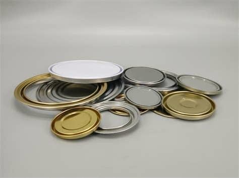 Teneke ve Krom plaka Yuvarlak Metal Teneke Kutu için Prime Grade Üst teneke kapak teneke alt